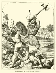 Guerriers nordiques en combat