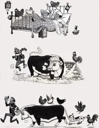Illustration de comptine