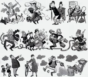 Illustration de comptine