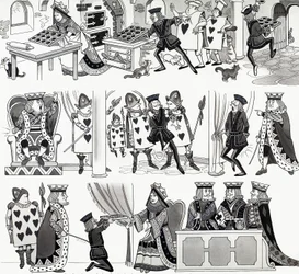 Illustration de comptine : Reine de Cœurs