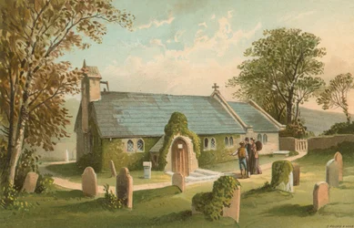 Vieille église de Saint-Laurent - Île de Wight (La plus petite église d