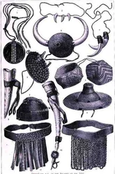 Ornements des Noirs sur le Nil, de 