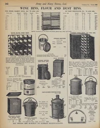 Page du catalogue des magasins Army and Navy