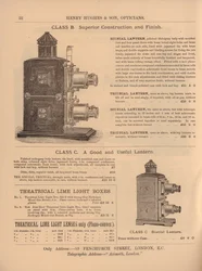Page du nouveau catalogue de Henry Hughes & Son