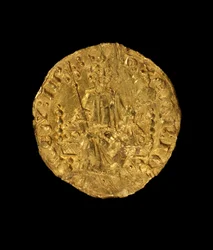 Penny du roi Henri III, 1257-58 (or)