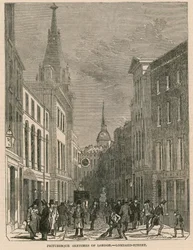 Croquis pittoresques de Londres - Lombard Street