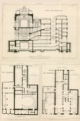Plans du Criterion Theatre