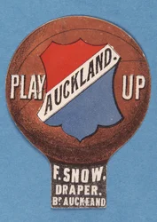 Jouez Aukland. F. Snow. Draper. BP. Auckland