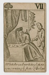 Carte à jouer du complot papiste