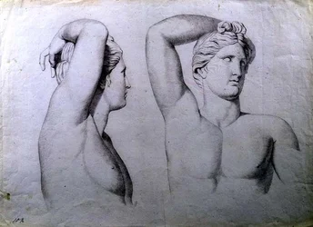 Busts de nus, c.1780