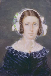 Portrait miniature de Fanny Brawne, 1833