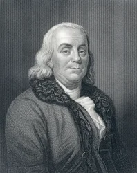 Portrait de Benjamin Franklin, vers 1833