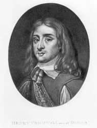 Portrait de Henry Cromwell, gravé par Richard Earlom et Charles Turner