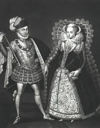 Portrait de Marie Stuart (1542-87) et Henry Stewart, Lord Darnley (1545-67), 29 juin 1565
