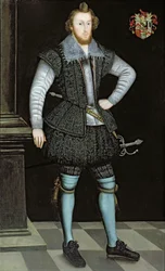 Portrait de Sir Edward Fox de Gwrrnego