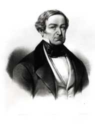 Portrait de Sir Robert Peel (1788-1850), gravé par Henry Brittan Willis (1810-84)
