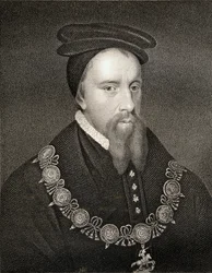 Portrait de Thomas Stanley, 1er comte de Derby, des Portraits britanniques de Lodge, 1823
