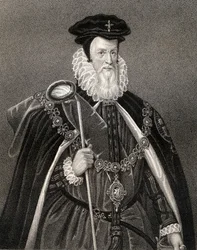Portrait de William Cecil (1520-98) Lord Burghley, de 
