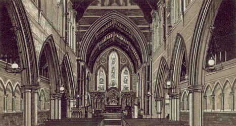 Église de Privett, Intérieur