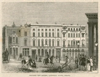 Nouvelle arcade proposée, Catherine Street, Strand, Londres