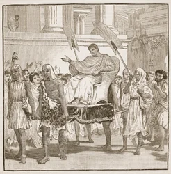 Réjouissances publiques pour la guérison de Pompée