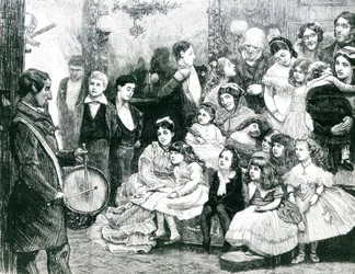 Punch dans le salon