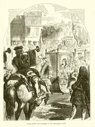 Dernière progression de la reine Anne vers la maison du Parlement
