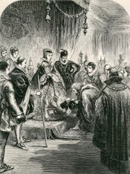 Réception de la première ambassade russe en Angleterre, 1865