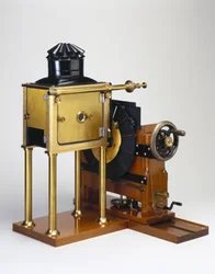 Réplique du zoopraxiscope conçu par Eadweard Muybridge (1830-1904), 1880