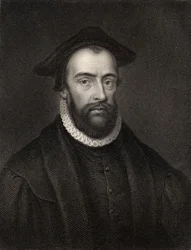 Le révérend John Bradford, gravé par J. Jenkins, tiré de « The National Portrait Gallery, Volume I », publié vers 1820