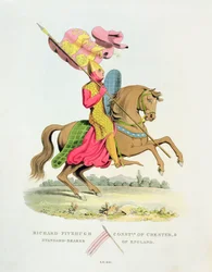 Richard Fitzhugh, Connétable de Chester et Porte-étendard d