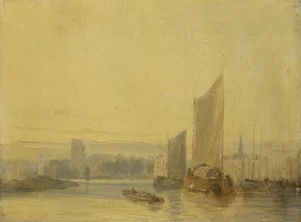 Scène de rivière, Rouen
