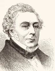 Robert Stephenson, extrait de The National and Domestic History of England par William Hickman Smith Aubrey (1858-1916) publié à Londres, vers 1890