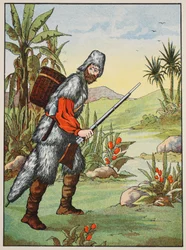 Robinson Crusoé, illustration de L