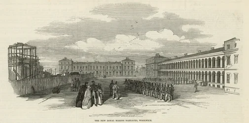 Caserne des Royal Marines à Woolwich