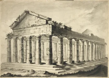 Temple grec en ruines