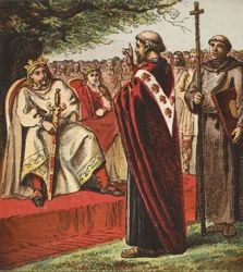 Saint Augustin et les Saxons, pub. 1890