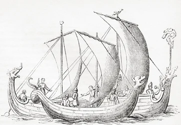 Navires saxons, d