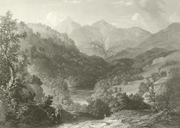 Scène sur le Tummel, près de Benurackie