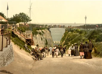 Vue de bord de mer