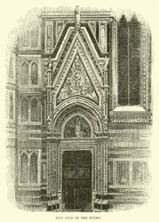 Porte latérale du Duomo