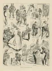 Croquis au spectacle de Shakespeare