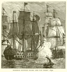 Escarmouche entre Blake et Van Tromp, 1650