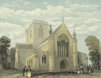 Cathédrale de Saint-Asaph, extrémité ouest