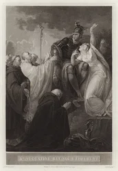 Saint Augustin devant Ethelbert