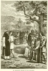 Mission de Saint Augustin au roi Ethelbert