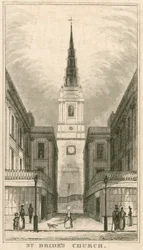Église St Brides, Fleet Street, Londres