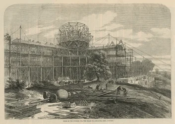 État du bâtiment pour le palais dans Alexandra Park