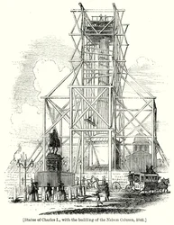 Statue de Charles Ier, avec l