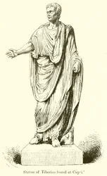 Statue de Tibère trouvée à Capri